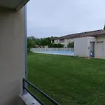 Carcassonne T3 résidentiel rez de jardin piscine, wifi, tennis, fitness